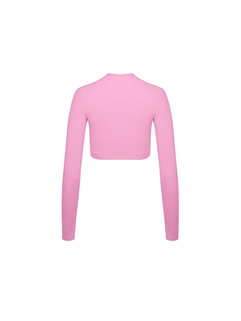 FITRUN Long Sleeve CORE "Flamingo Relief"