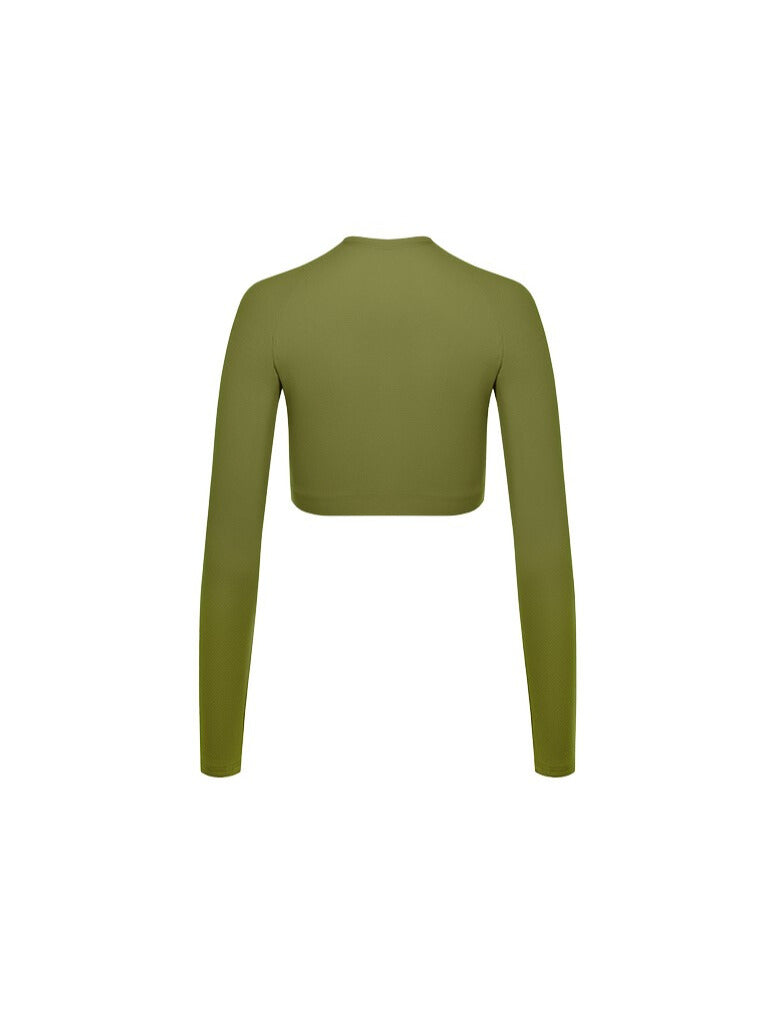 FITRUN Long Sleeve CORE "Khaki Relief"