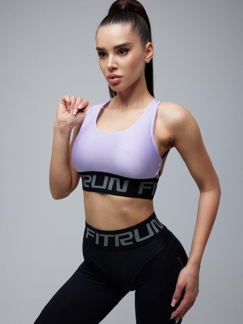 Sports Top FITRUN Top X Brand "Shine Lilac"