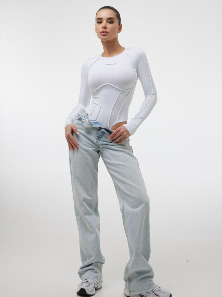 Bodysuit FitRun Body Versa "White VE"