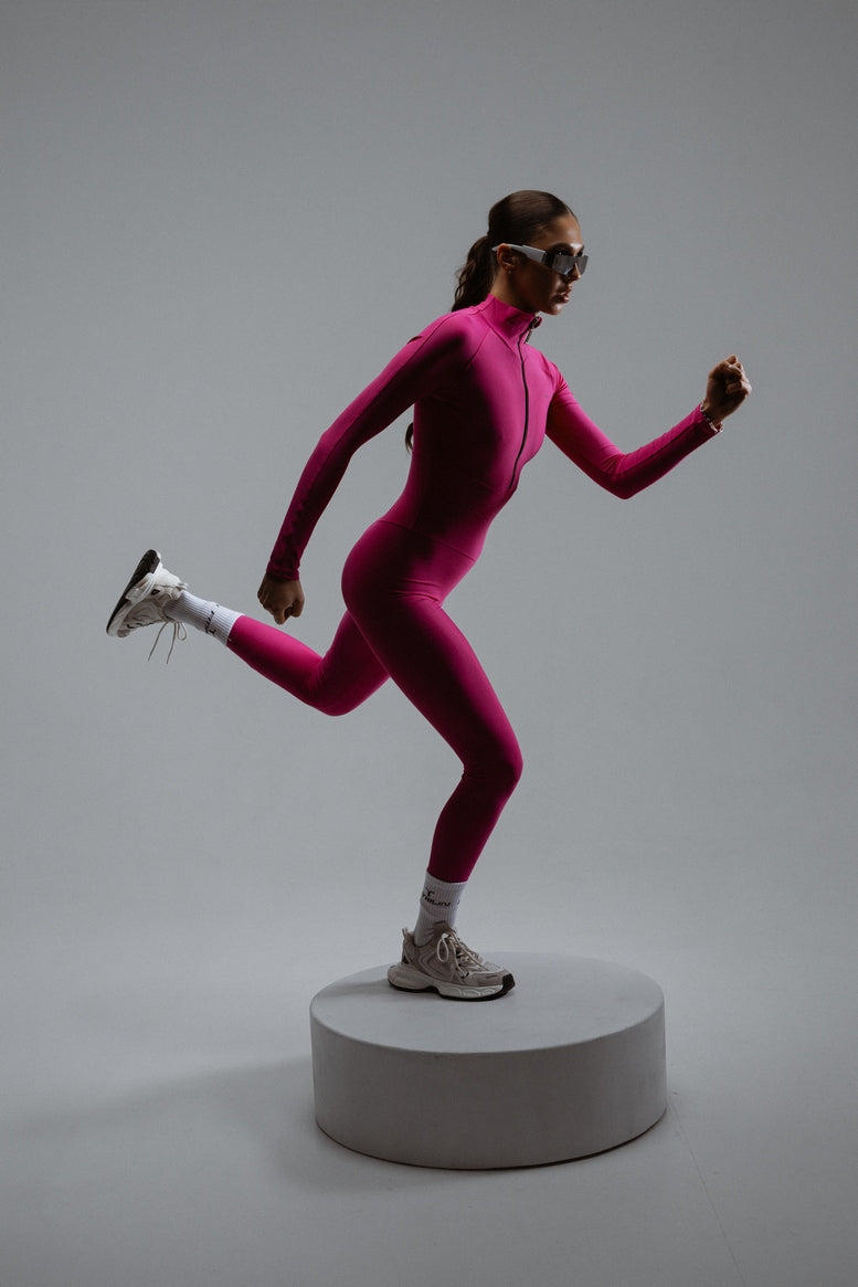 Jumpsuit FITRUN Jumpsuit Base Long "Total Rose"