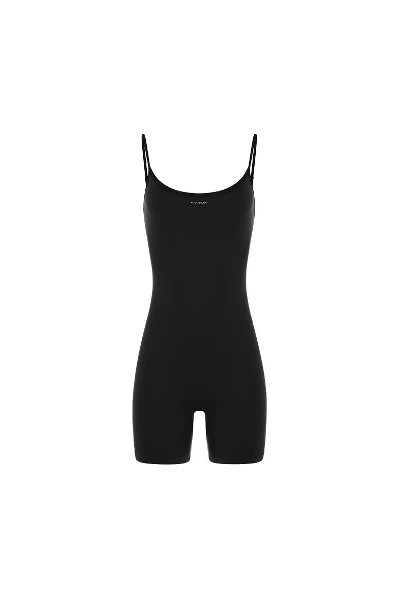 Комбінезон FITRUN Jumpsuit SKIN Base Short "Black VE"