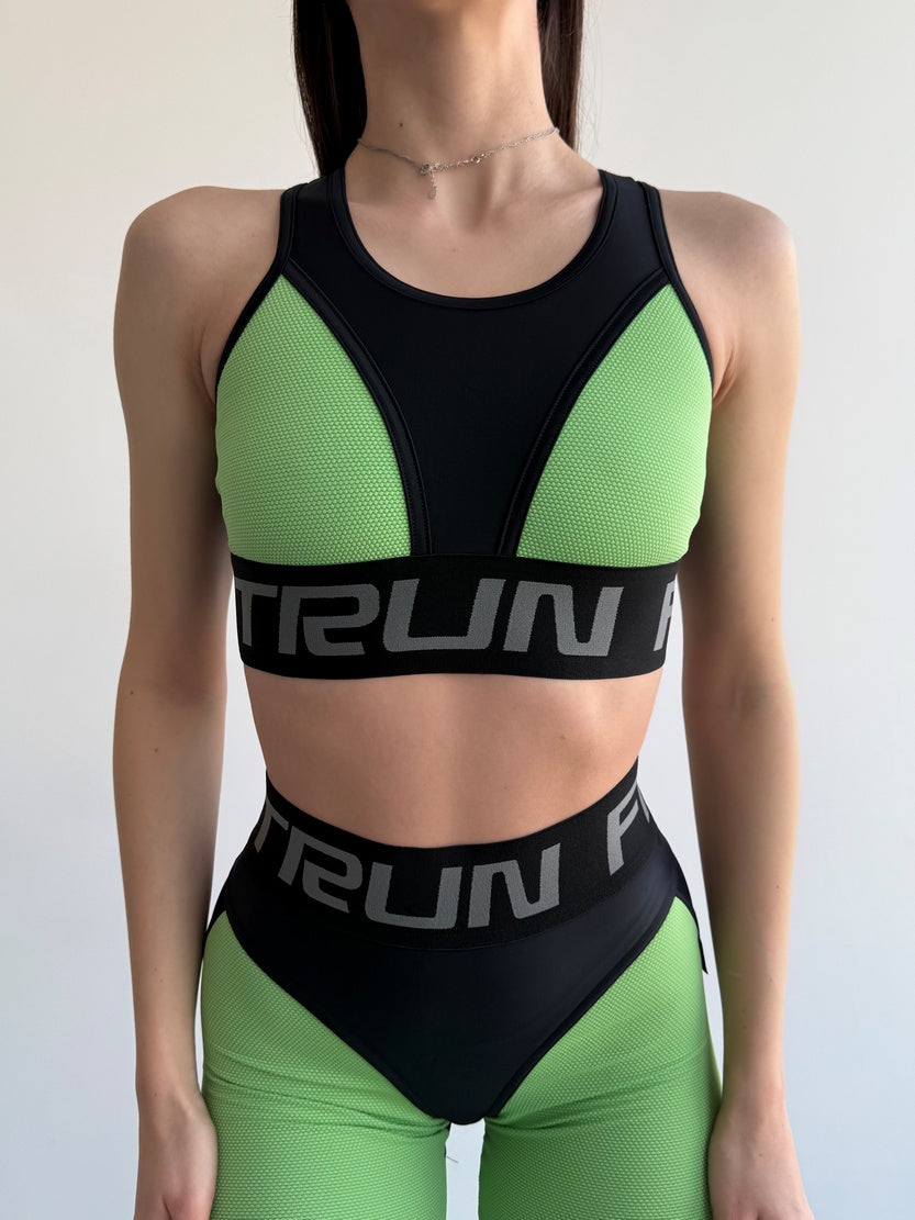 Спортивний Топ FITRUN Top "Avocado Relief"