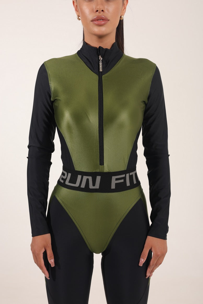 Комбінезон FITRUN Jumpsuit Super Nuts NICE Long "Olive Blaze"