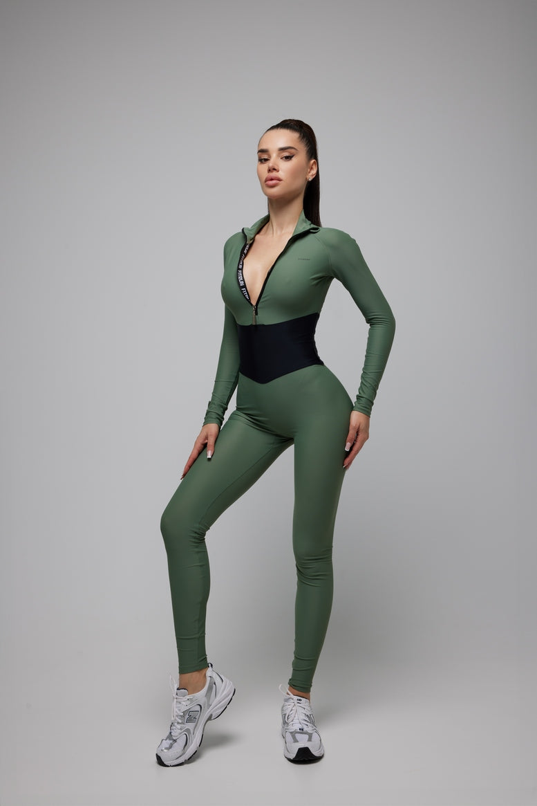 Комбінезон FITRUN Jumpsuit Base Long "Olive"