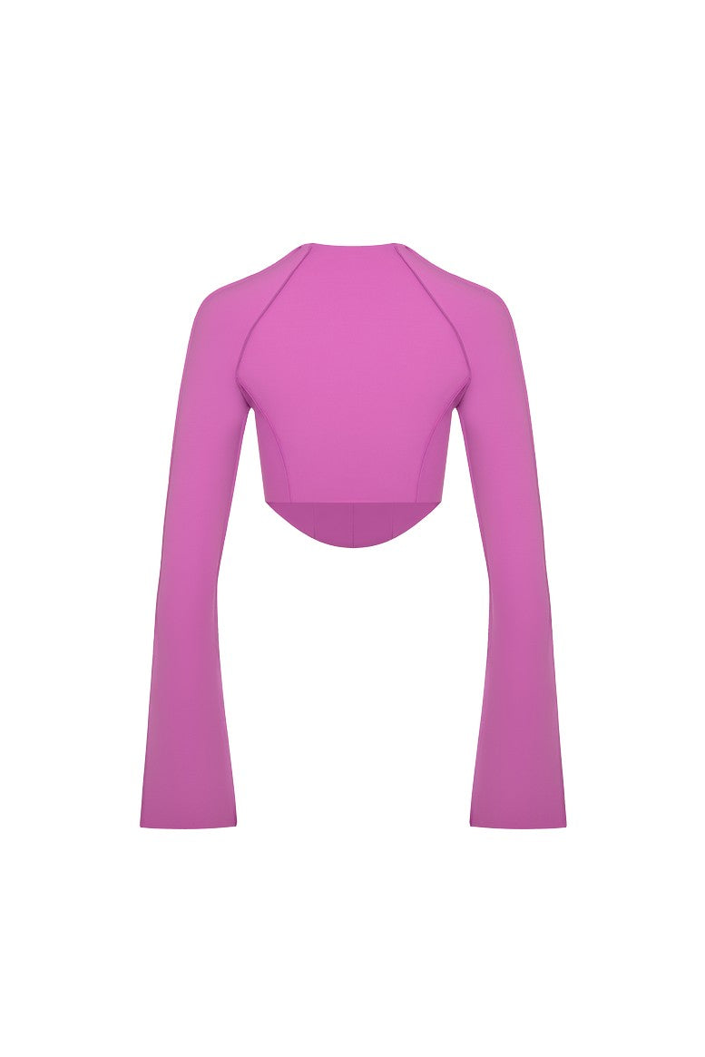 FITRUN Long Sleeve-Corset DISCO Versa "Fuchsia VE"