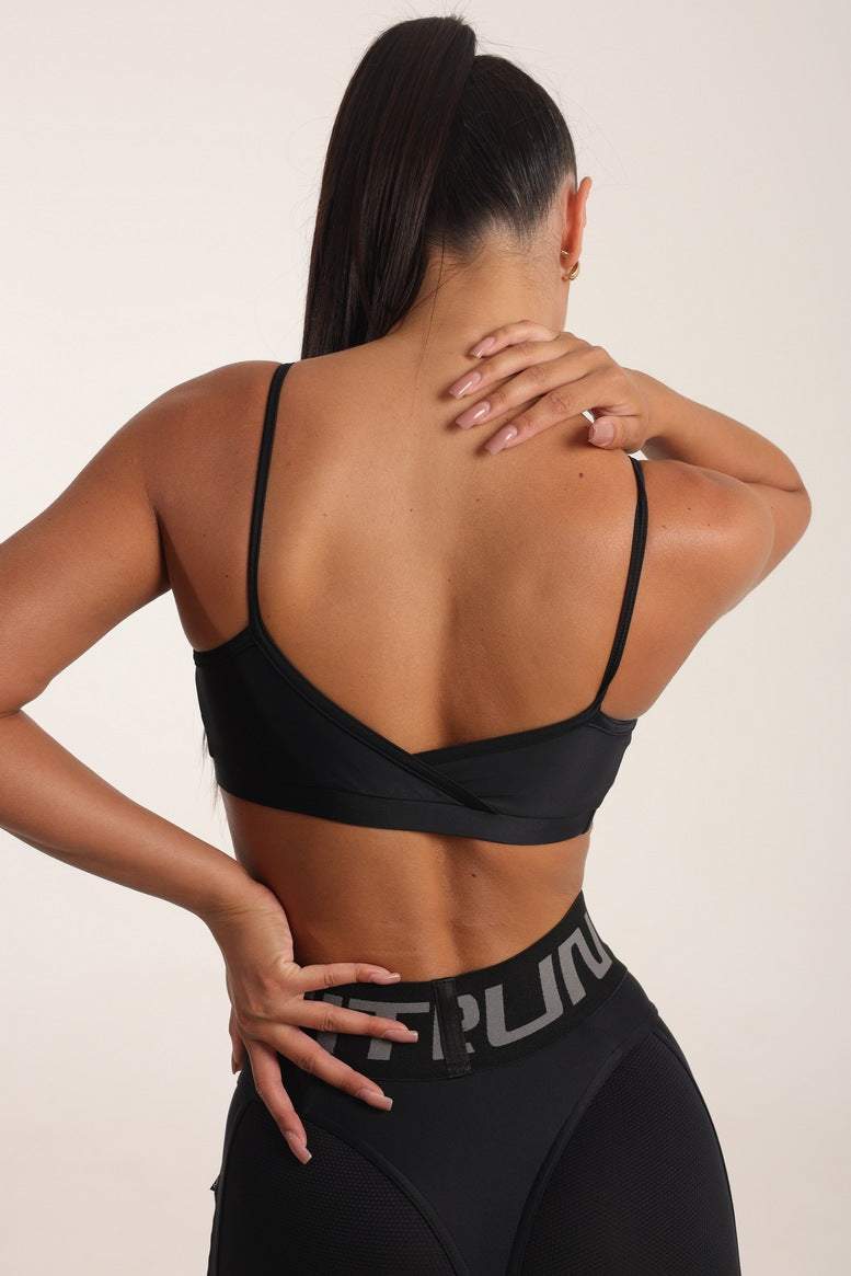 Sports Top FITRUN Top Mini "Total Black"