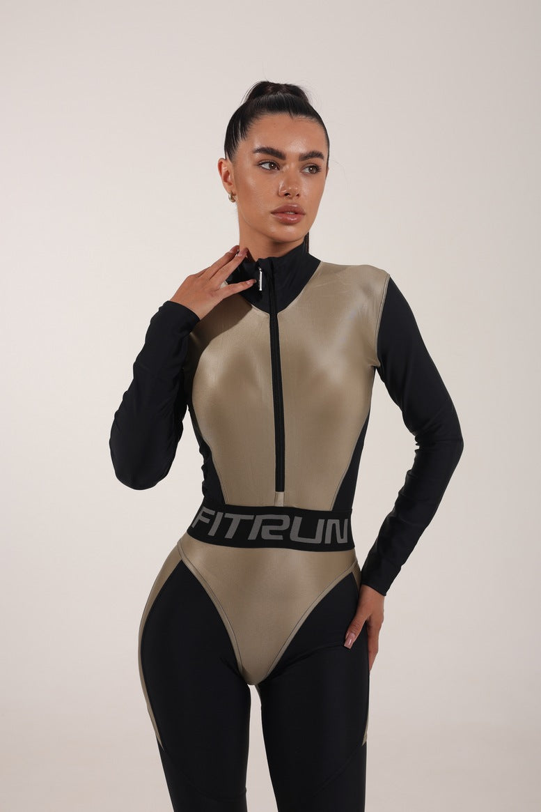Комбінезон FITRUN Jumpsuit Super Nuts NICE Long "Beige Blaze"