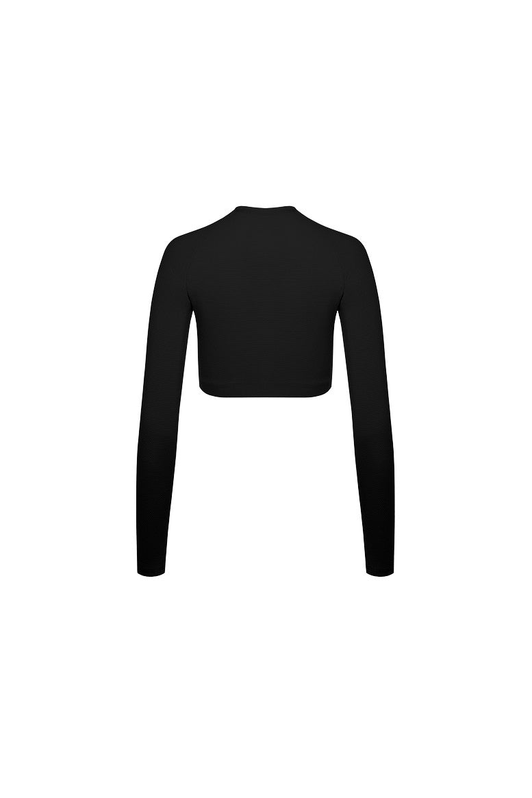 FITRUN Long Sleeve CORE "Black Relief"