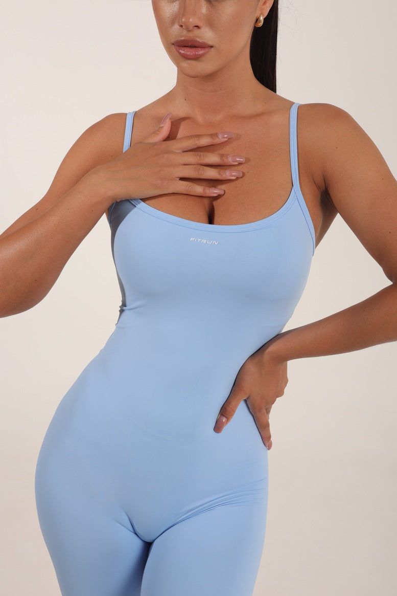 Комбінезон FITRUN Jumpsuit SKIN Base MEDIUM "Sky VE"