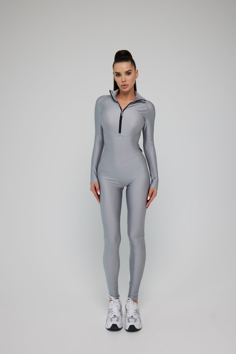 Комбінезон FITRUN Jumpsuit Base Long "Total Shine Silver"