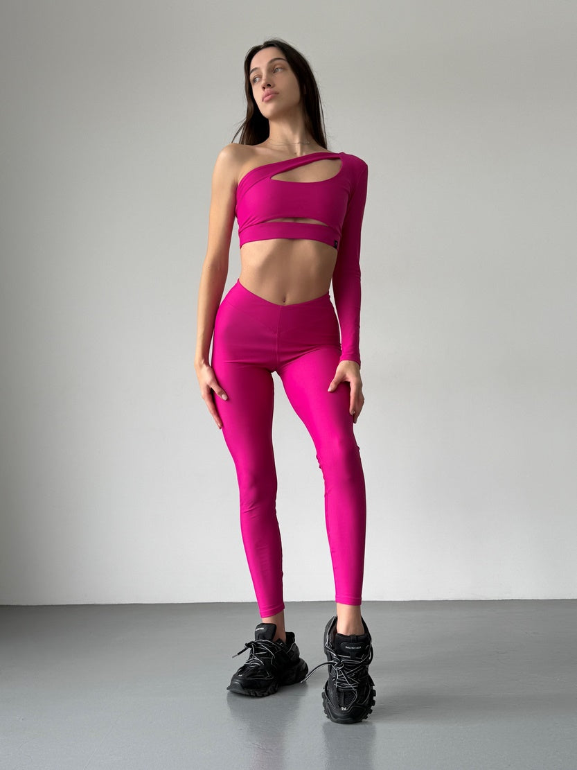 Легінси FITRUN Leggings V-Classic "Rose"
