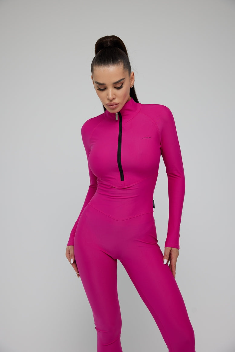 Jumpsuit FITRUN Jumpsuit Base Long "Total Rose"
