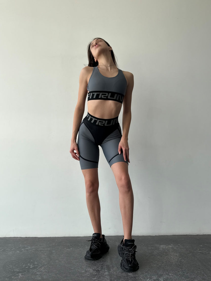 Велосипедки FITRUN Cycling Super Nuts "Silver"