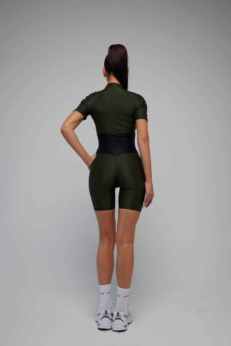 Jumpsuit FITRUN Jumpsuit Base Short "Khaki"