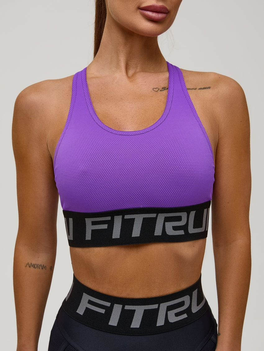 Sports Top FITRUN Top X Brand "Purple Relief"