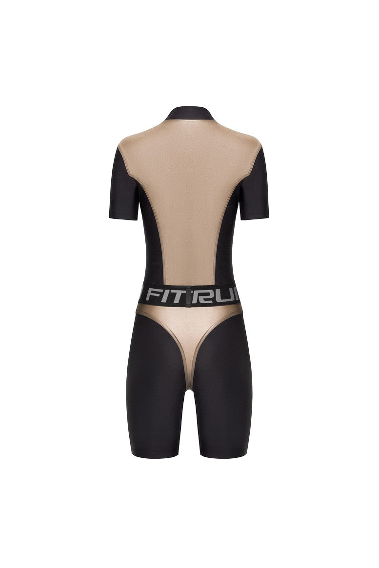 Комбінезон FITRUN Jumpsuit Super Nuts Short "Beige Blaze"