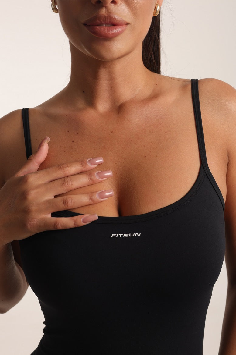 Комбінезон FITRUN Jumpsuit SKIN Base MEDIUM "Black VE"