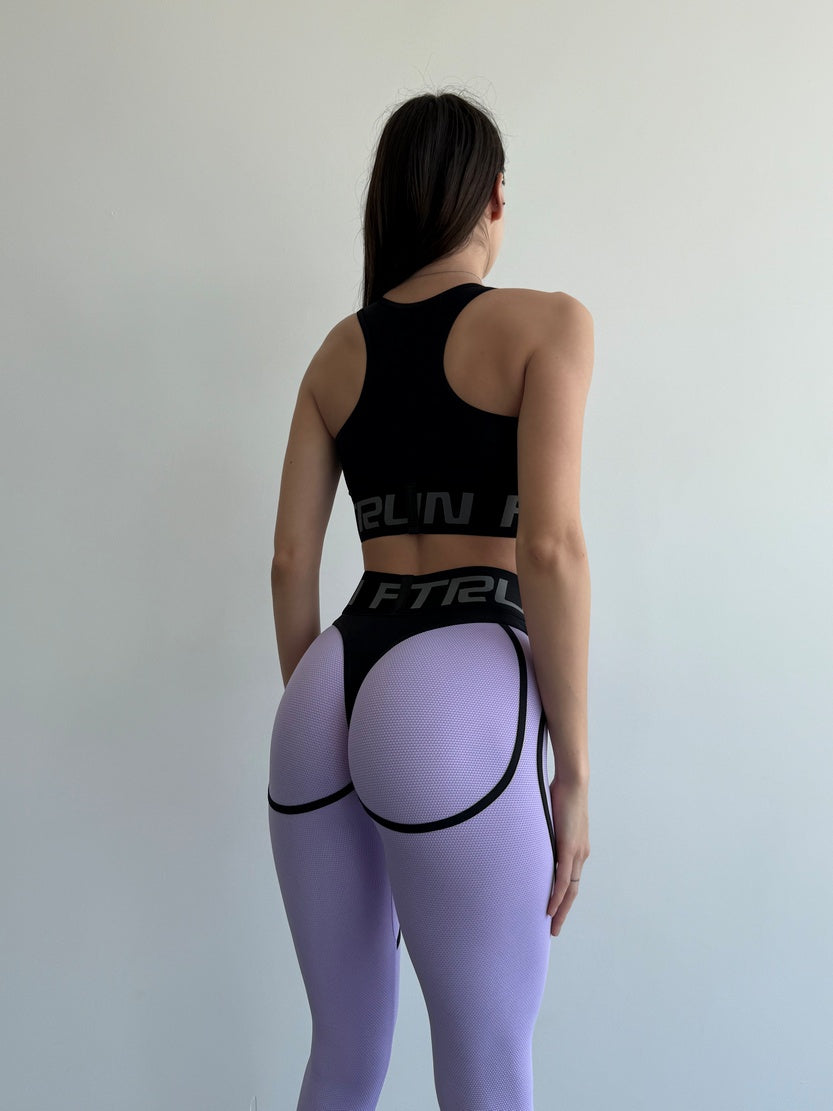 Легінси FITRUN Leggings Super Nuts "Lilac Relief"