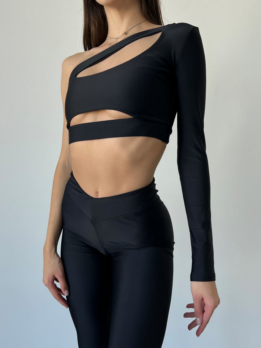 Leggings FITRUN Leggings V-Classic "Black"