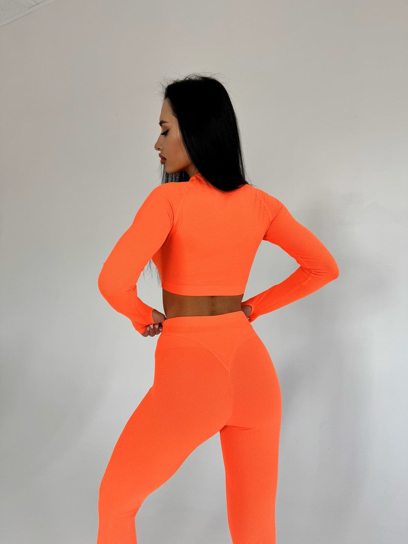 Рашгард FITRUN Rashguard CORE "Orange Relief"