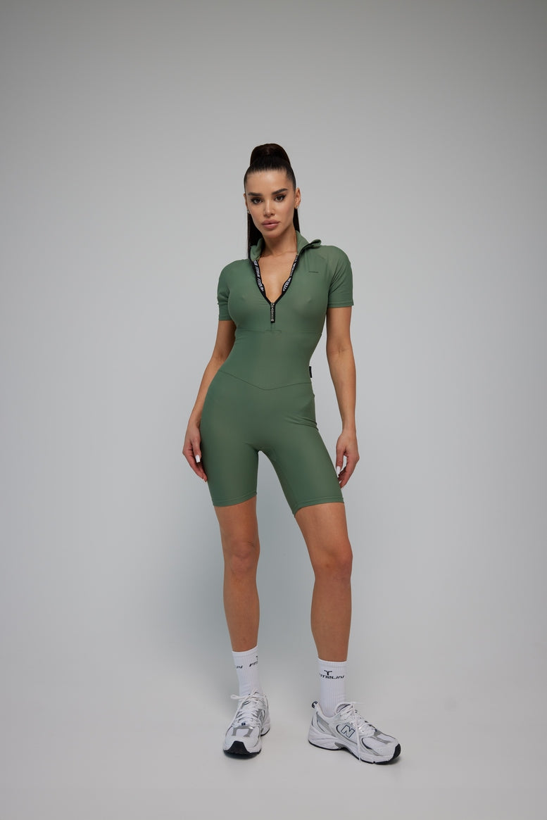 Комбінезон FITRUN Jumpsuit Base Short "Total Olive"