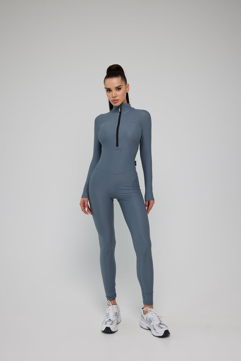 Комбінезон FITRUN Jumpsuit Base Long "Total Silver"