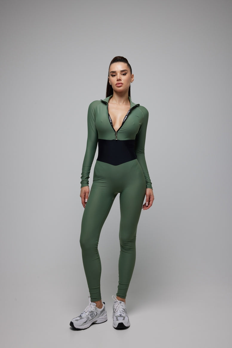 Комбінезон FITRUN Jumpsuit Base Long "Olive"