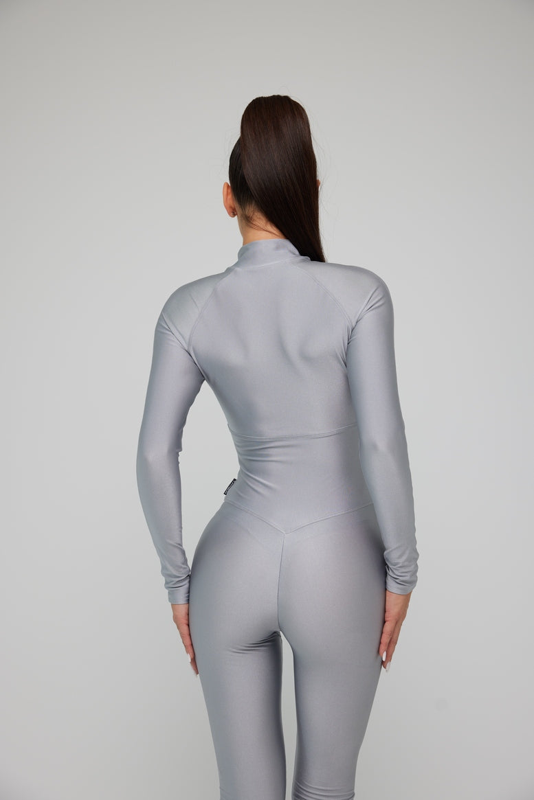 Комбінезон FITRUN Jumpsuit Base Long "Total Shine Silver"