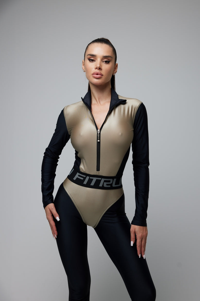 Jumpsuit FITRUN Jumpsuit Super Nuts Long "Beige Blaze"