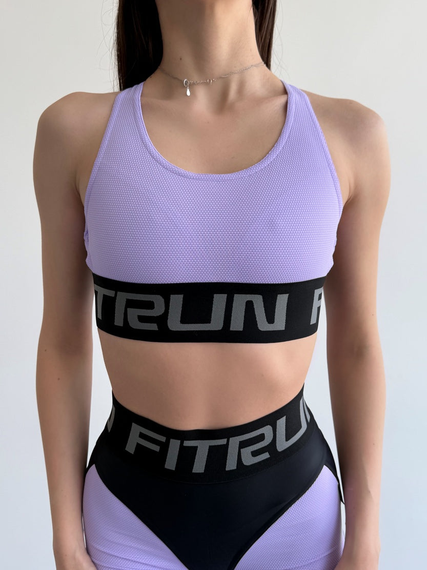 Sports Top FITRUN Top X Brand "Lilac Relief"