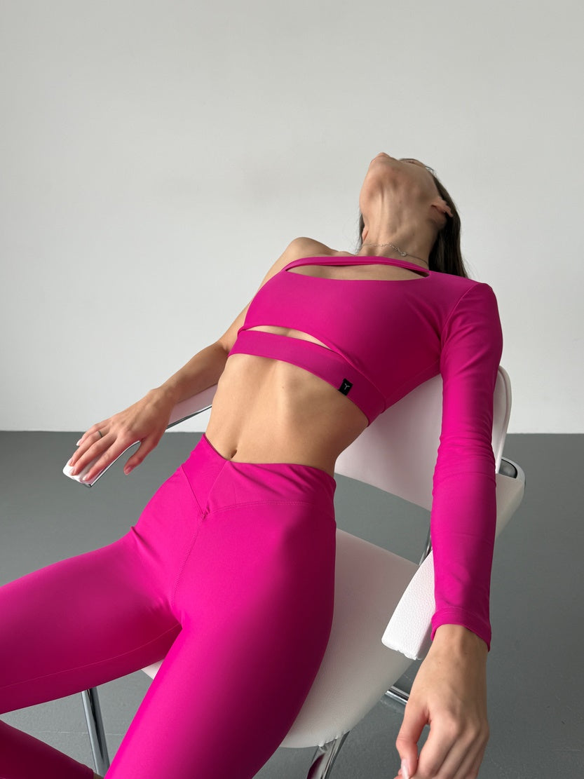 Легінси FITRUN Leggings V-Classic "Rose"
