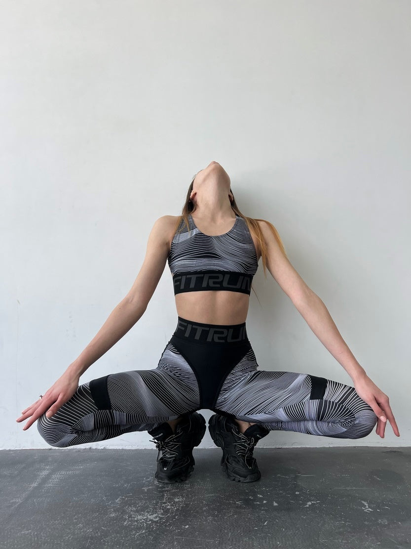 Легінси FITRUN Leggings Super Nuts Push-Up "Tenet"