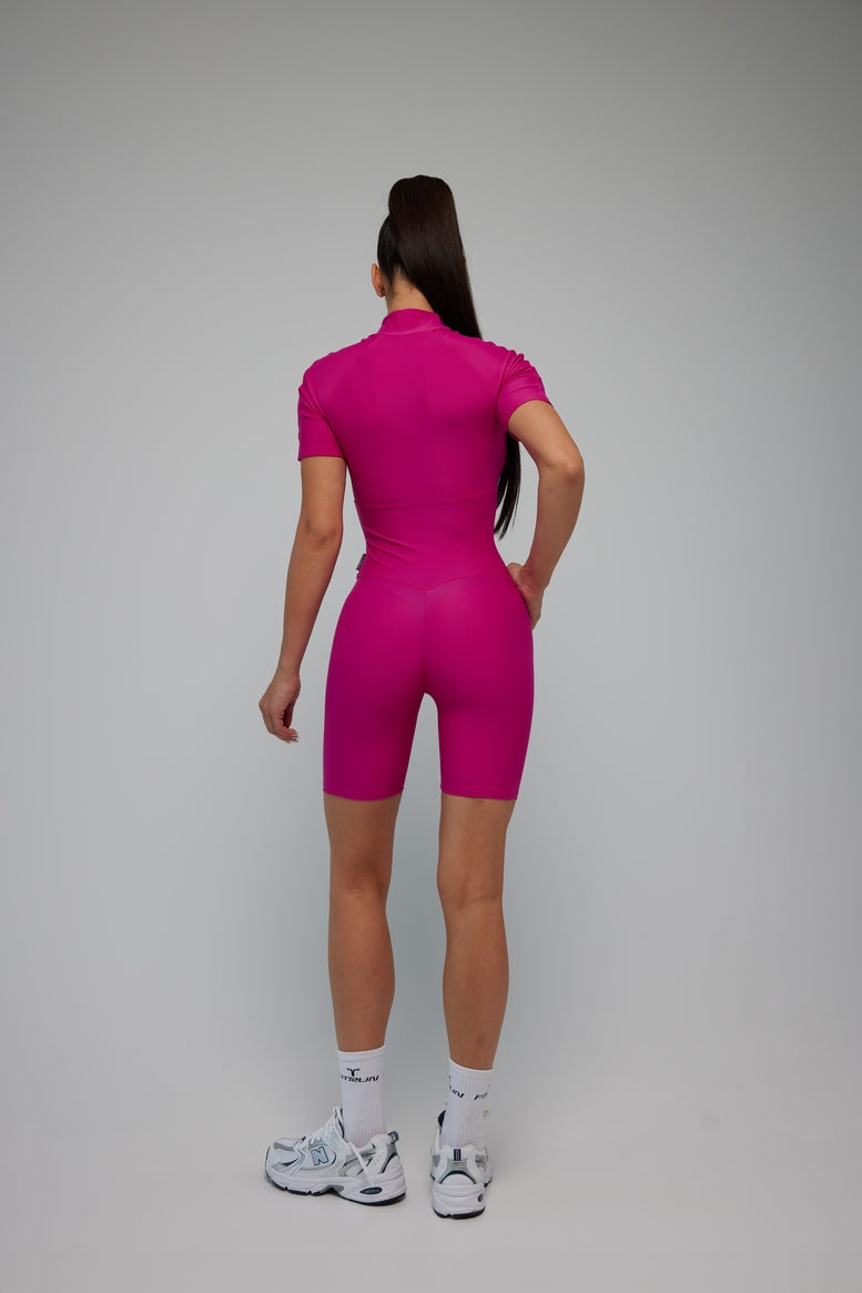 Jumpsuit FITRUN Jumpsuit Base Short "Total Rose"