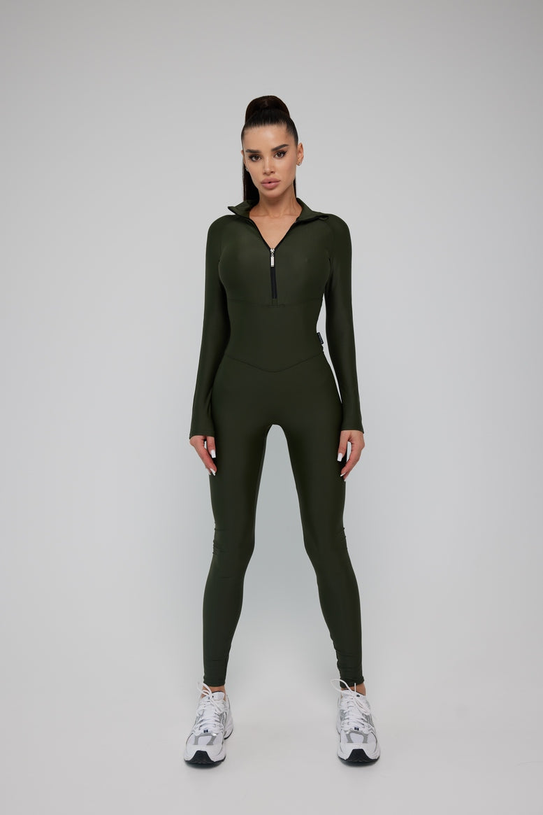 Комбінезон FITRUN Jumpsuit Base Long "Total Khaki"