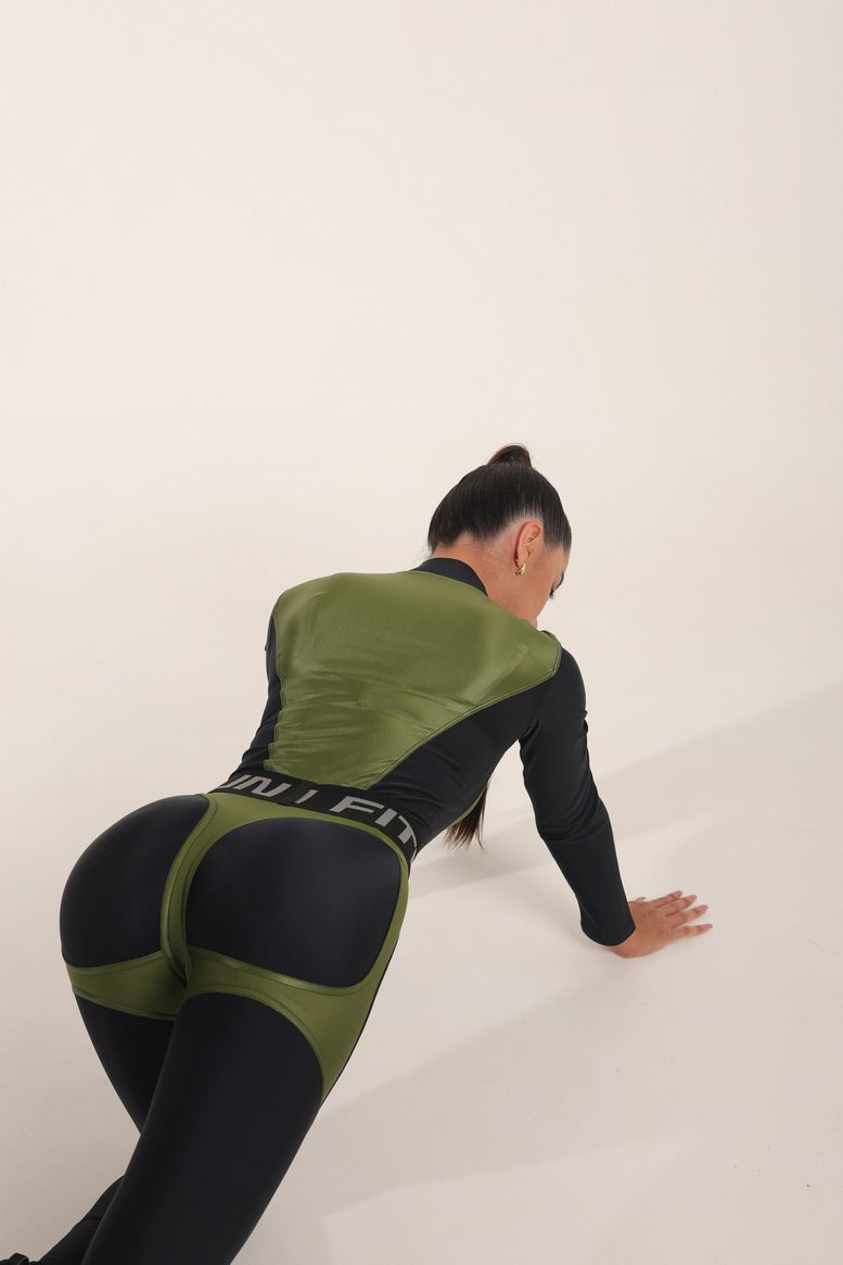 Комбінезон FITRUN Jumpsuit Super Nuts NICE Long "Olive Blaze"