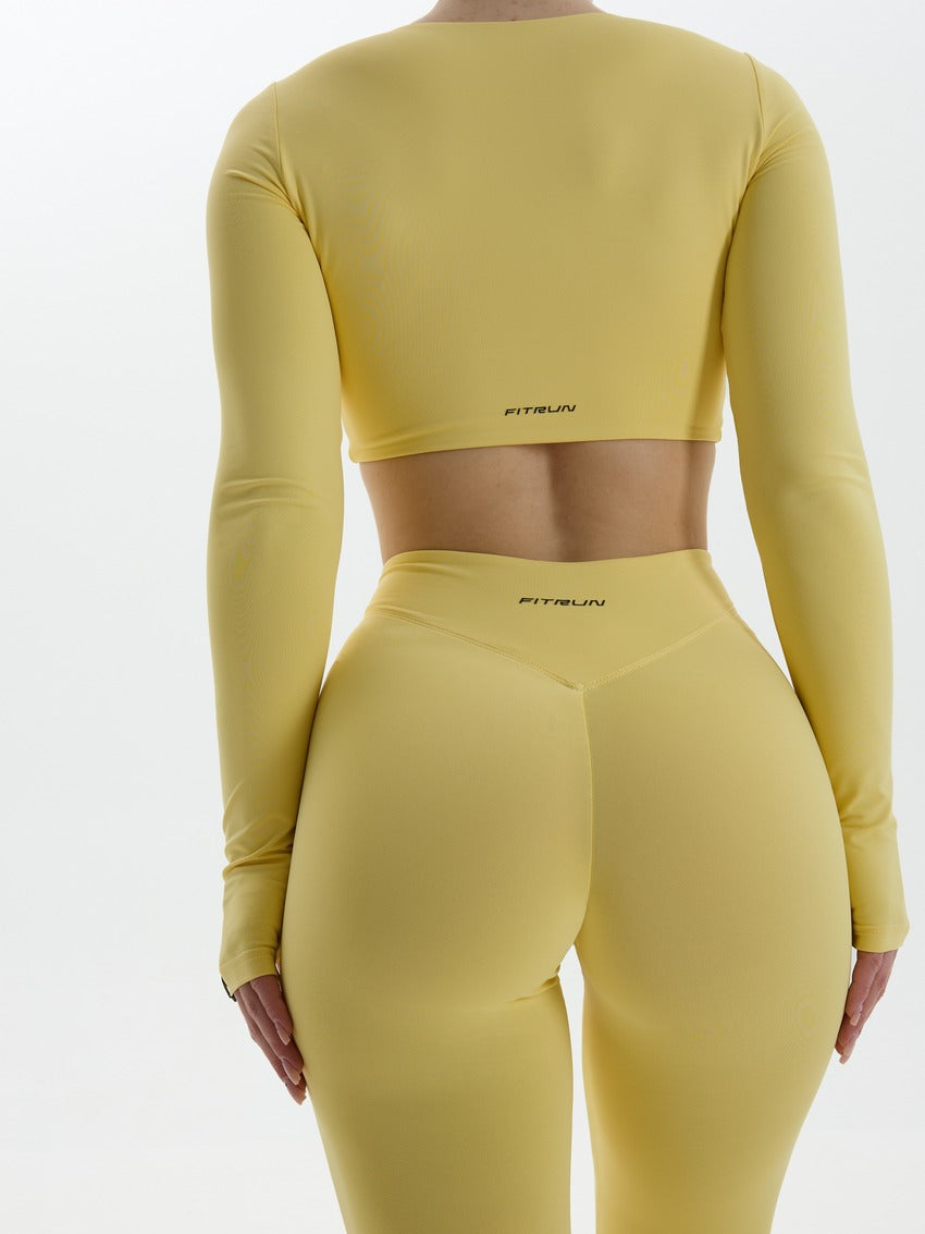 Leggings FITRUN YOGA Grace "Lemon NE"