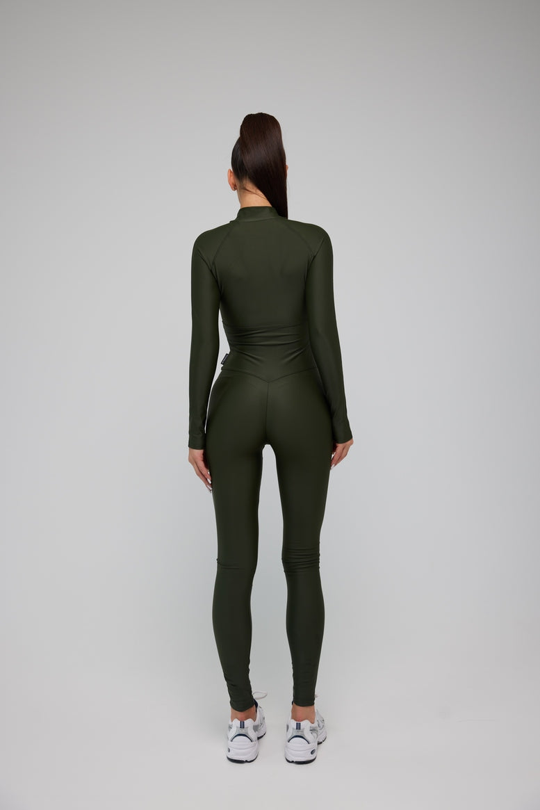 Комбінезон FITRUN Jumpsuit Base Long "Total Khaki"