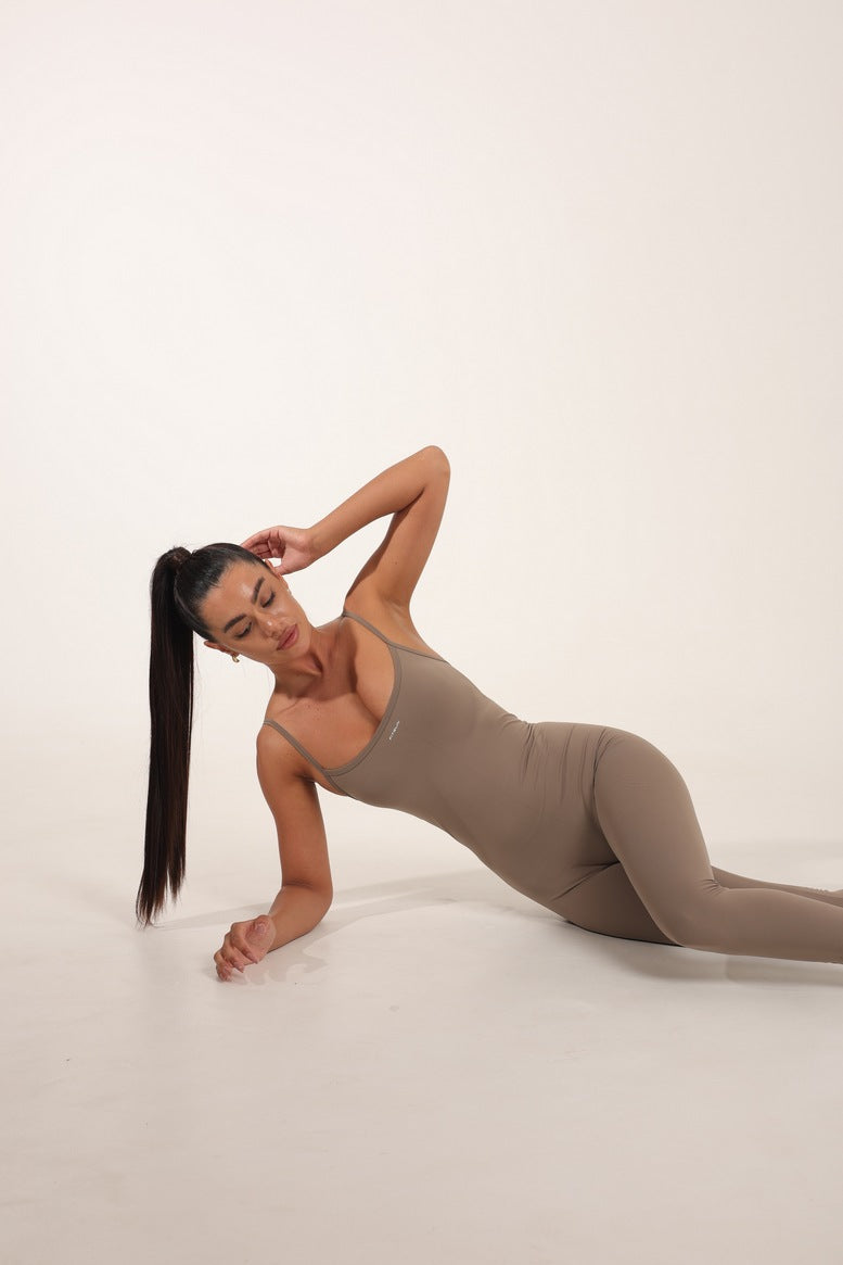 Комбінезон FITRUN Jumpsuit SKIN Base MEDIUM "Sand VE"