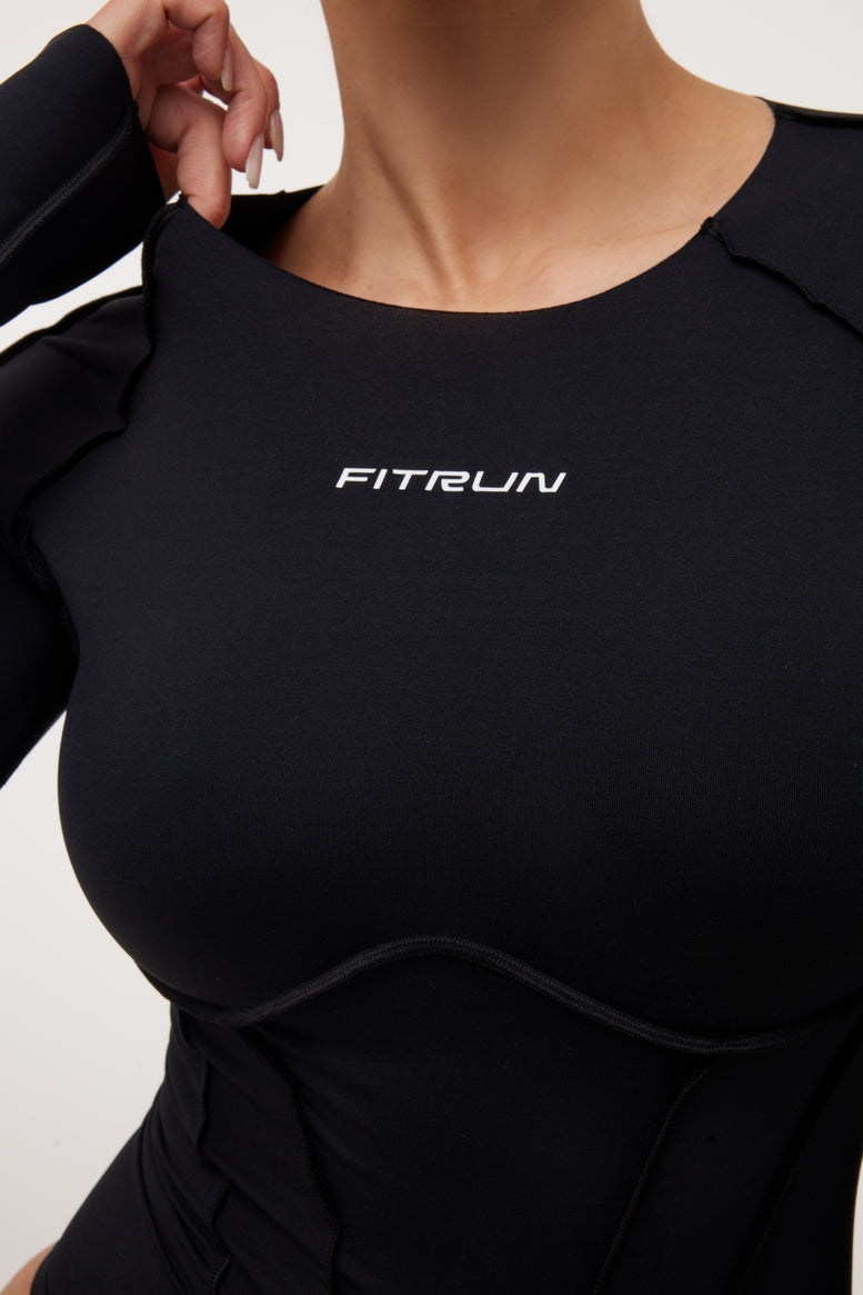 Bodysuit FitRun Body Versa "Black VE"