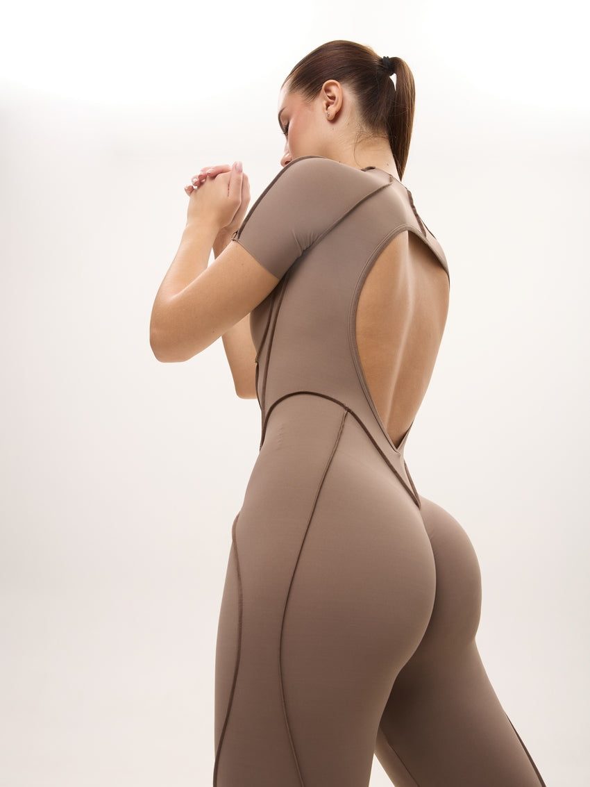 Jumpsuit FITRUN BodySuit Medium Versa "Sand VE"