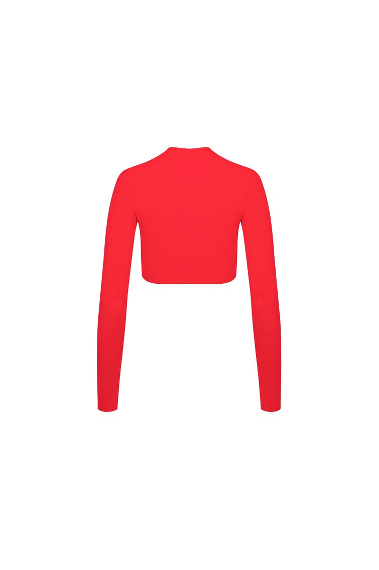FITRUN Long Sleeve CORE "Red Relief"