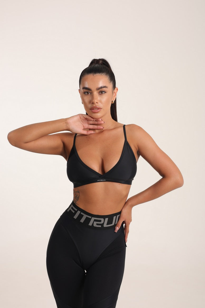 Sports Top FITRUN Top Mini "Total Black"