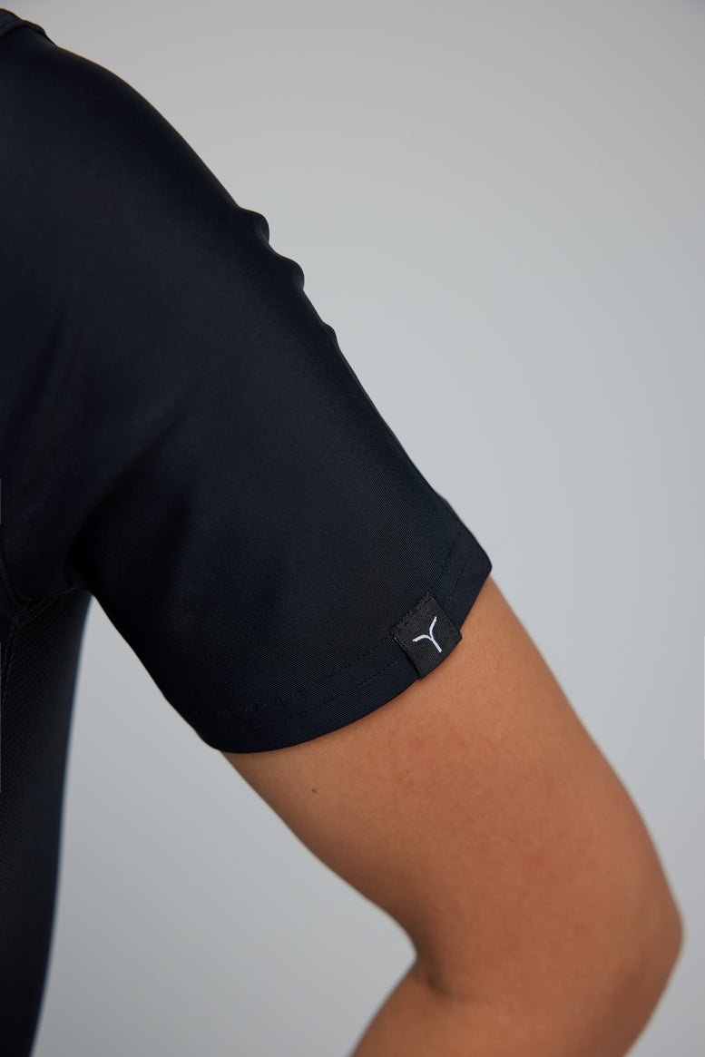 Jumpsuit FITRUN Jumpsuit Super Nuts Short "Total Black"