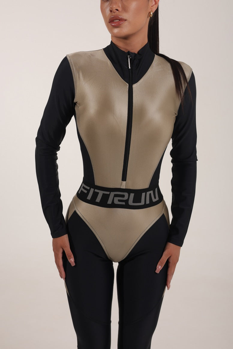 Комбінезон FITRUN Jumpsuit Super Nuts NICE Long "Beige Blaze"