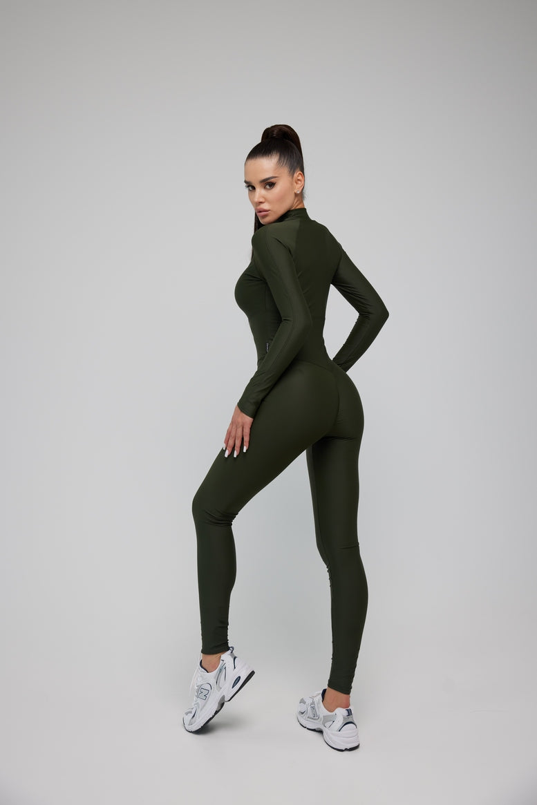 Комбінезон FITRUN Jumpsuit Base Long "Total Khaki"