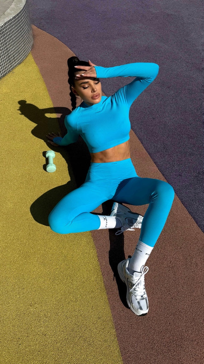 Рашгард FITRUN Rashguard CORE "Sky Blue Relief"