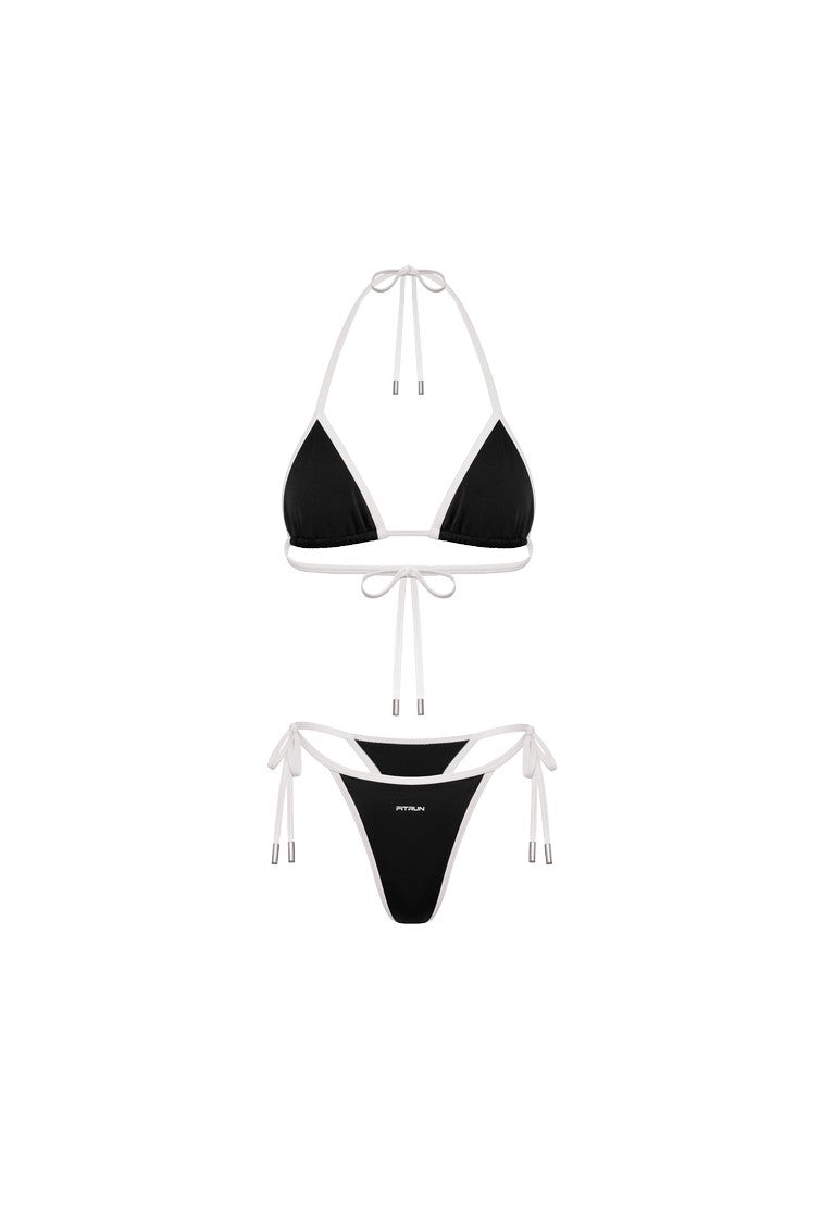 Bottom FITRUN MALLORCA Thong Bikini Bottom "Black"