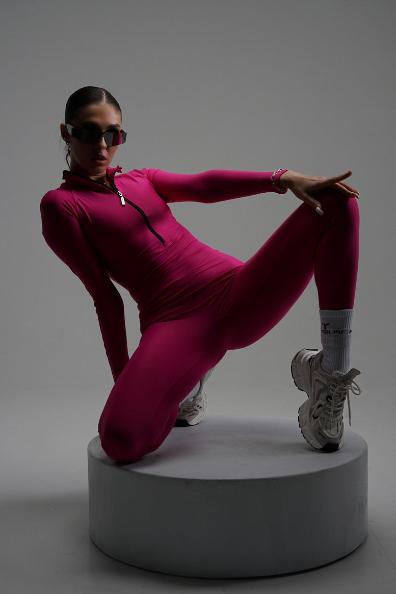Jumpsuit FITRUN Jumpsuit Base Long "Total Rose"