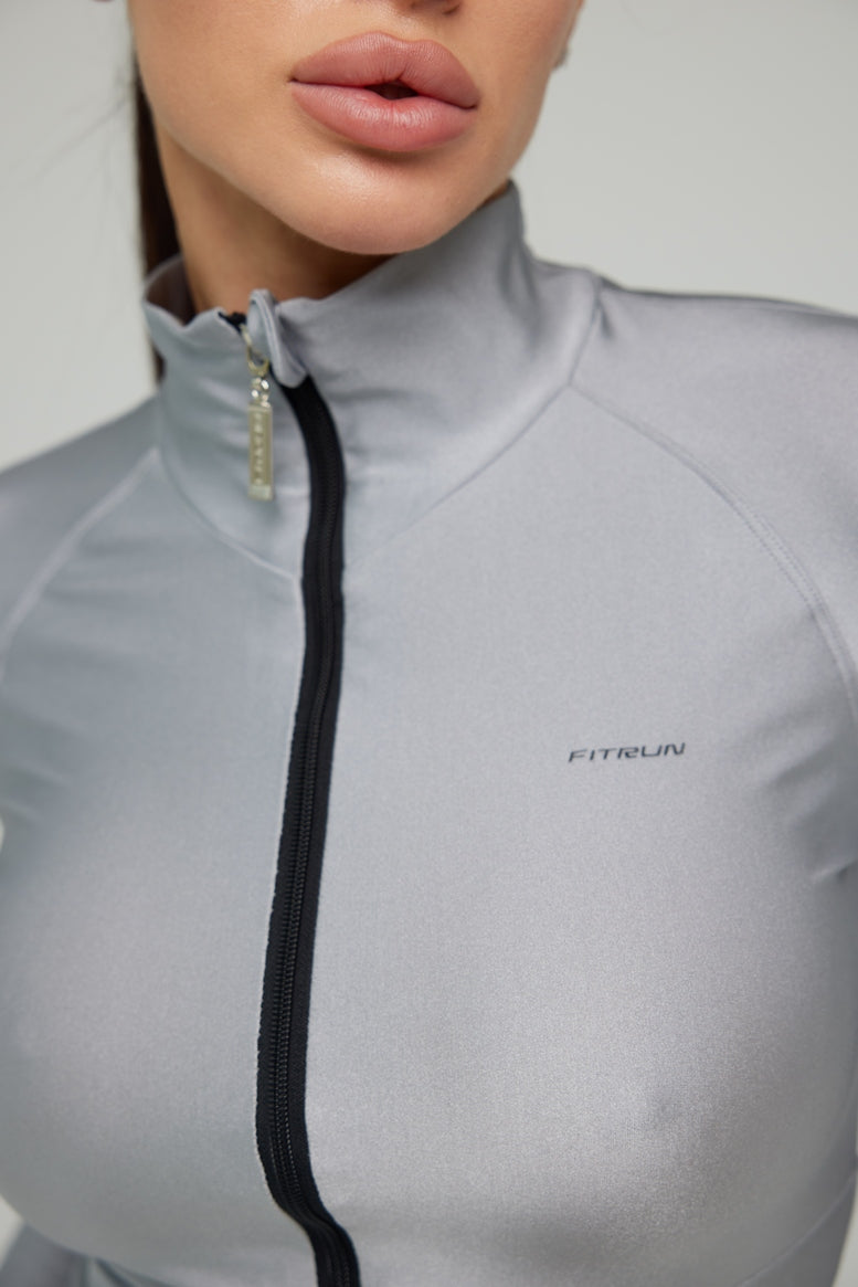 Комбінезон FITRUN Jumpsuit Base Long "Total Shine Silver"